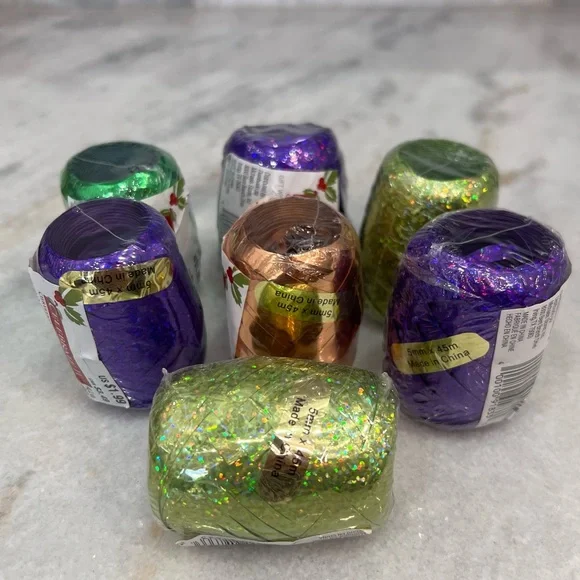 RIBBON BUNDLE….Lots of  Curling Ribbon Spools - Picture 4 of 6